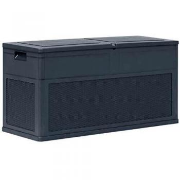 Keter Garden Storage Box Capri 320L Anthracite