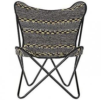 Silla Dkd Home Decor Algodón Hierro