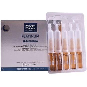 Martiderm Platinum Night Renew 30 Ampollas Antiedad Nocturno Alfa Peeling