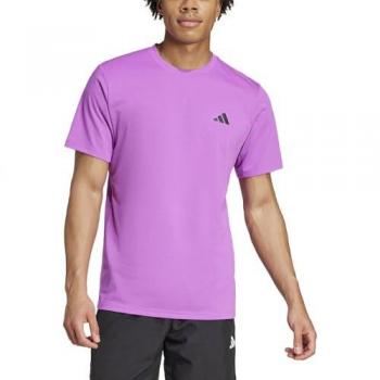 Camiseta de fitness Adidas Train Essentials Comfort, manga corta, color lila, talla M, regular para hombre