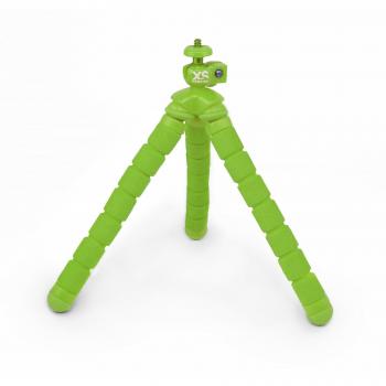 Xsories BNDY3A005 Bendy - Trípode flexible, Verde