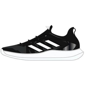 Adidas Defiant Speed Zapatilla de Tenis para Hombre, Tipo: Tierra Batida, Color: Negro y Blanco, Talla: 46 EU