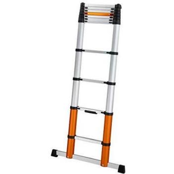 Escalera Telescópica GIRAFFE AIR 3.27 m - Aluminio, Antideslizante, SoftClose, 150 kg de Capacidad
