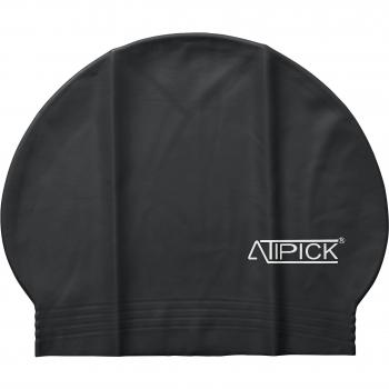 Atipick - Gorro natacion latex en bolsa, negro