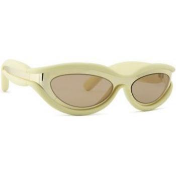 Bottega Veneta Unapologetic BV1211S 005 Sunglasses, Yellow, Unisex, Size: 56 MM