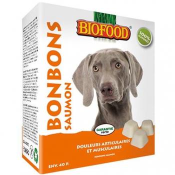 Caramelos Biofood de grasa de oveja con salmón - 40 piezas
