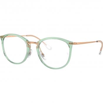 Ray-Ban RX7140 8337 Women's Eyeglasses Green Size 51 - Frame Only - Blue Light Block Available