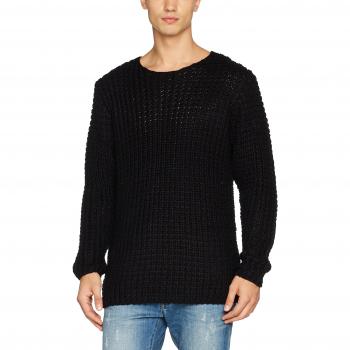 Only & Sons Onshank Crew Neck Knit, Suéter para Hombre, Negro