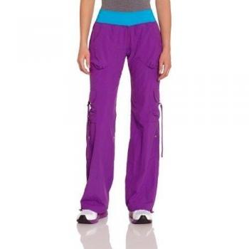 Zumba Fitness Craveworthy - Pantalón ancho morado morado Talla:large