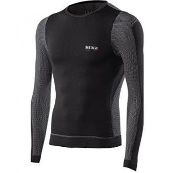 SIXS TS6-CB-XS Camiseta Ts6, Negro, Talla XS