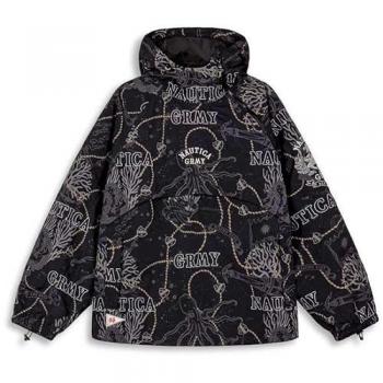 Chaqueta Grimey Mighty Harmonist Nautica X Grmy Track Jacket - Chaqueta de chándal, color negro, colección SS24