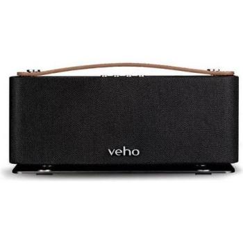 Altavoz Bluetooth Retro Veho MR-8 Portátil Estéreo 5,3 W Negro con Alcance de 10 m y Batería de 32 h