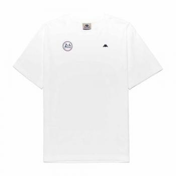 Di Kappa Giovani Renald 24H Le Mans Men's T-Shirt Robe - White, Size L