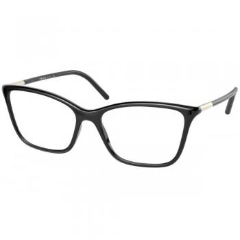 Prada PR 08WV 1AB1O1 Cat-Eye Women's Black Eyeglasses