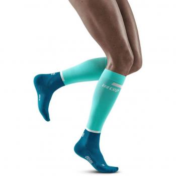 CEP Women's Compression Tall Socks 4.0 Ocean/Petrol