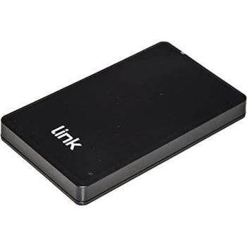 Caja Externa USB 2.0 para HDD SATA 2.5 hasta 9.5 mm de grosor, color negro, modelo LKLOD252