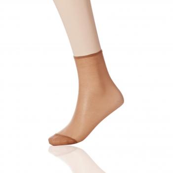 Dim Sublim Tobilleros 15D Calcetines, Beige