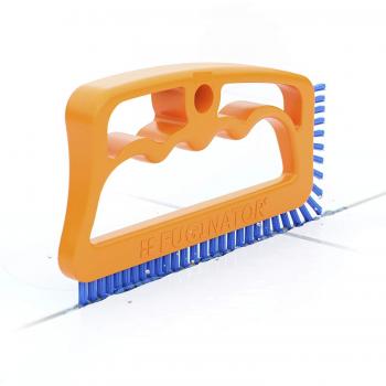 Fuginator - Cepillo para Juntas de Azulejos, Color Naranja y Azul - Innovador Cepillo de lechada para Limpieza de Juntas en el baño, Cocina y hogar
