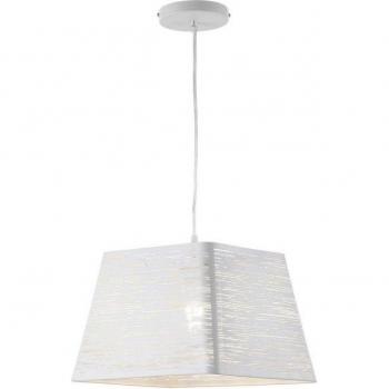 Plafón colgante de metal blanco BOBBY