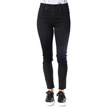 Levi's 721 High Rise Skinny Jeans for Women - Black, Size W32 with Stretch Fabric