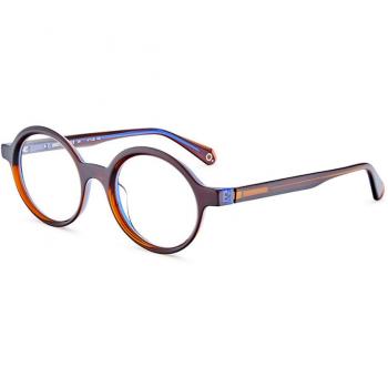 Etnia Barcelona Brutal No.18 DB Men's Eyeglasses Brown Size 47 - Frame Only with Blue Light Block Available