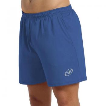 Bullpadel Afate - Pantalón Corto para Mujer, color azul, diseñado para pádel, con tejido ligero y transpirable, ajuste cómodo y estilo moderno