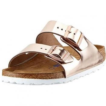 Birkenstock Arizona Soft Footbed Sandals for Women, Pink, Size: 10 US, Metallic Copper, Size: UK7 EU40 US9/9.5 Narrow, Gold Mules Size: 7