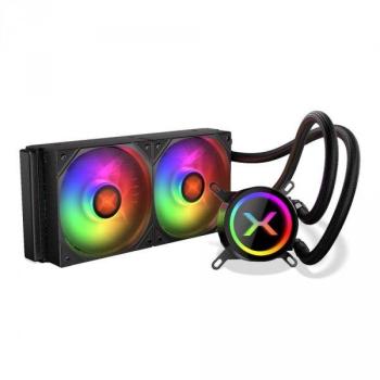 Refrigeración Líquida Krux HydroX 240 ARGB 240mm con Iluminación RGB