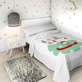 Haciendo el Indio S2801062 Juego de Sábanas Indie, Cama de 105, Multicolor, 180 x 270 cm