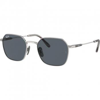 Ray-Ban RB8094 Jim Titanium 9209R5 Unisex Geometric Silver Sunglasses
