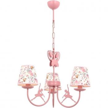 Lámpara de techo WELLHOME, Estructura de metal Color Rosa