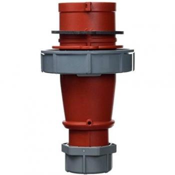 Mennekes 32A 5-Pin CEE Plug Phase Switch Red 400V (50/60Hz)
