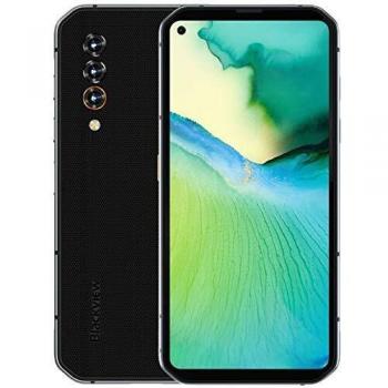 5G Smartphone Resistente Blackview BL6000 Pro, Dimensity 800 8GB RAM 256GB ROM, Pantalla FHD+ 6.36'', Cámara Trasera Triple 48MP, NFC OTG 5280mAh Carga Inalámbrica, IP68 Móvil Antigolpes GPS Gris