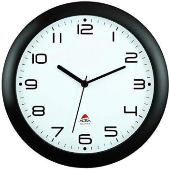 ALBA LAUTLOSE UHR, Negro, 30 cm