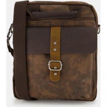 STEPPING STRONG STAMP - Bolso/Mochila Draco ST4731, Hombre, Lona, Color Marrón