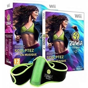 Zumba fitness 2 : sculptez votre corps en musique + ceinture [Importación francesa]