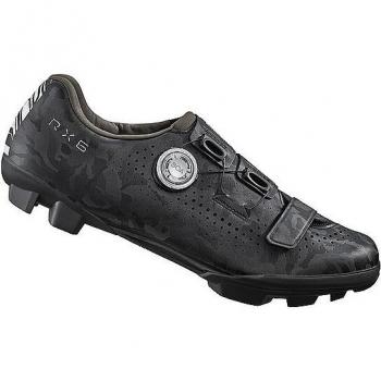 Zapatillas de ciclismo para hombre Shimano Gravel Rx600 en color negro