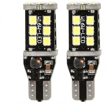 CICMOD 2 x 1000 Lumen Canbus Error Free T10 7W 15*2835 SMD 750LM, Bombillas LED para la Luz de Coche, Blanco