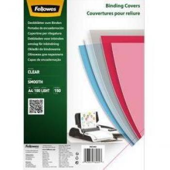 Portadas A4 Transparentes de PET 150 Micras - Pack de 100 Unidades