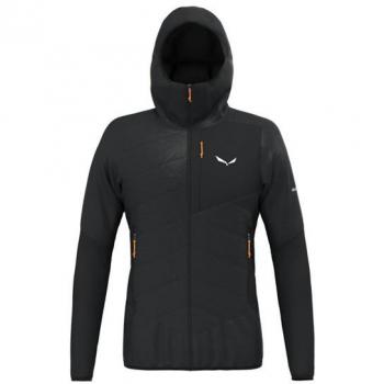 Chaqueta con capucha Salewa Ortles Hybrid para hombre (negro)