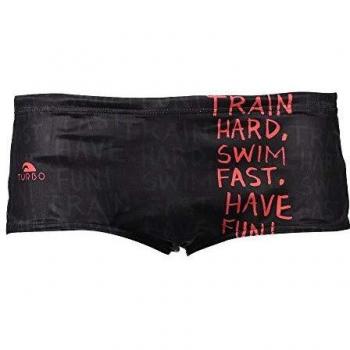 Bañador Bóxer Turbo France Train 14 Cm Negro 5XL