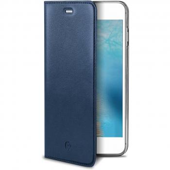 Celly Air - Funda de Piel para iPhone 7, Color Azul