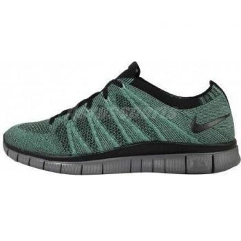 Nike Free Flyknit NSW Zapatillas de running, Hombre, Verde / Negro, 40 1/2
