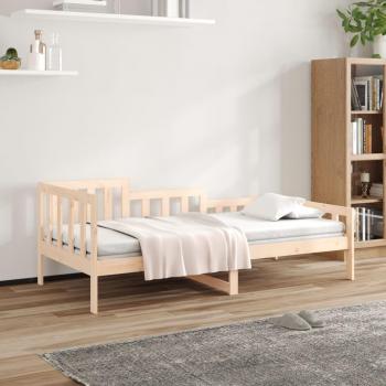 Sofá Cama de Madera Maciza de Pino 90x190 cm
