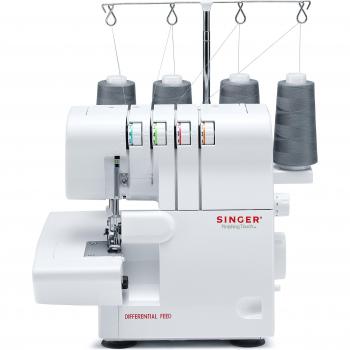 Singer 14SH654 - Máquina de coser remalladora, color blanco