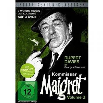 Kommissar Maigret, Vol. 3 / Weitere 9 Folgen der legendären Kultserie mit Rupert Davies nach dem Romanen von Georges Simenon