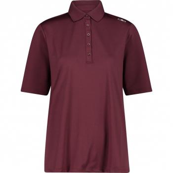CMP Women's Short Sleeve Polo Shirt - Violet 4XL