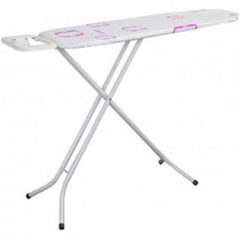 Leifheit 72576 Fashion S Tabla de Planchar, 110 x 30 cm con Bandeja Fija y Altura Ajustable