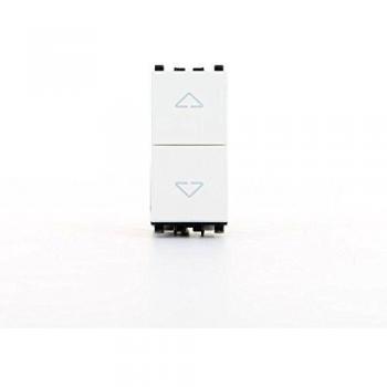 Pulsante Doppio Interbloqueado Vimar Eikon Blanco 10A 20062.B