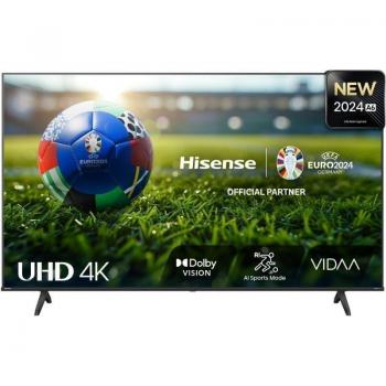 Televisión LED Hisense 85 85A6N UHD 4K Smart TV, Google TV, HDR10, HDR Dolby Vision, DTS Virtual X